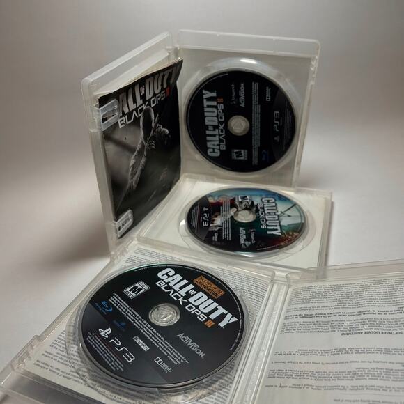 Call of Duty: Black Ops The Trilogy I II III (1 2 3) - Lot of 3 - PS3 - Picture 2 of 7